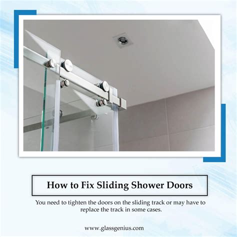 how to fix shower door leak|How to Fix Shower Door Leaks – Delavin